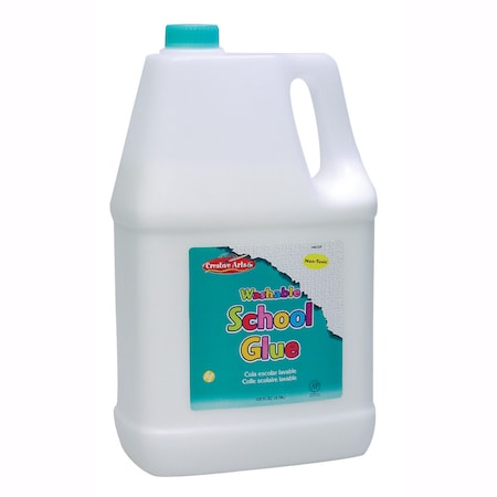 Charles Leonard Creative Arts by Charles Leonard Economy Washable School Glue, Gallon 46128